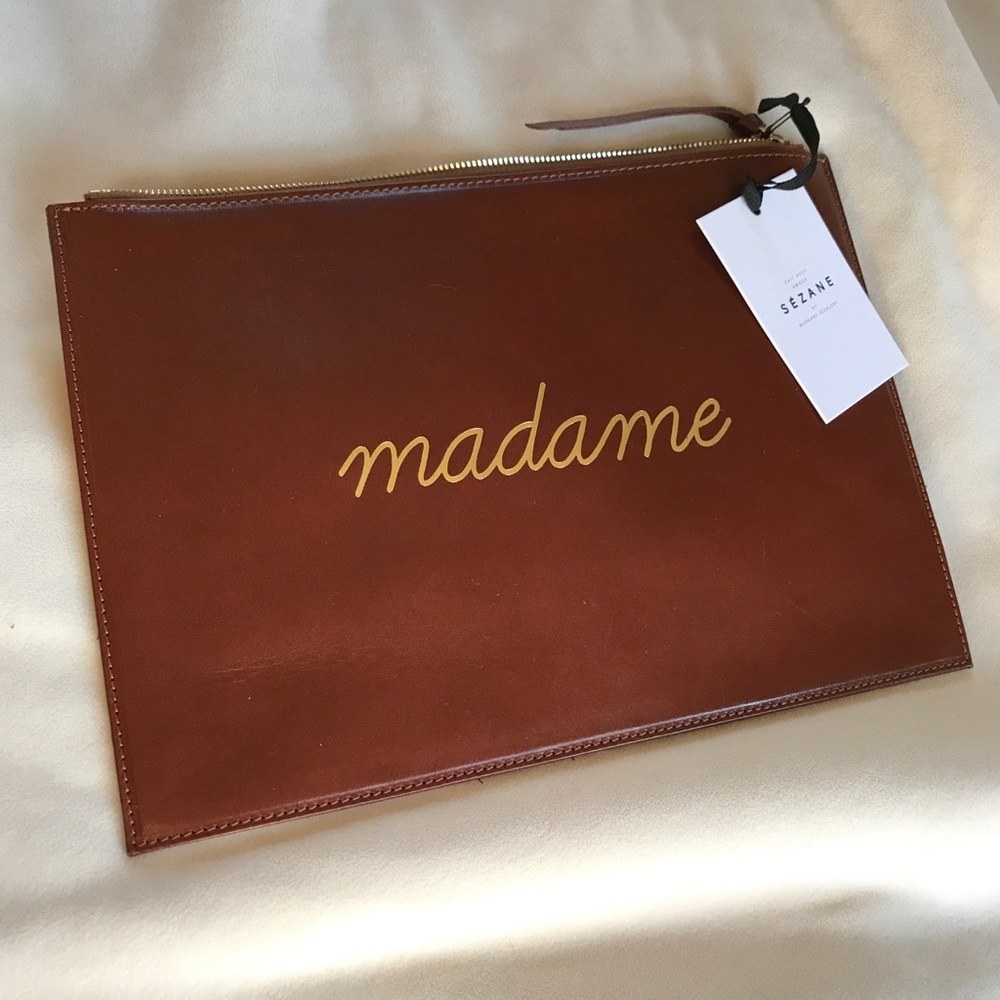 Sezane for Madewell Envelope Clutch